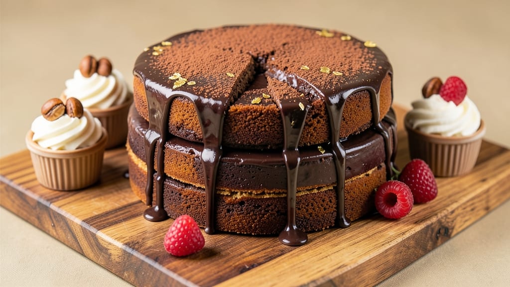 Bakers Sweet Chocolate Cake Recipe: Ultra Moist Layers With Fudgy Swirls