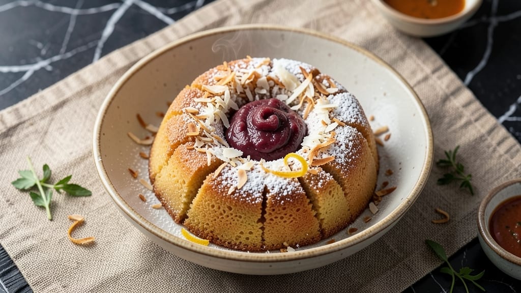 Baked Sticky Rice Cake Recipe: Glutinous Sweetness With Caramelized Coconut Crunch