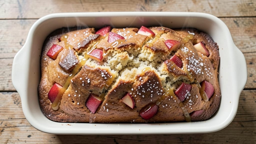 Apple Bread Recipe Using Cake Mix: No-Knead Streusel Crown Over Ultra Moist Apple Layers