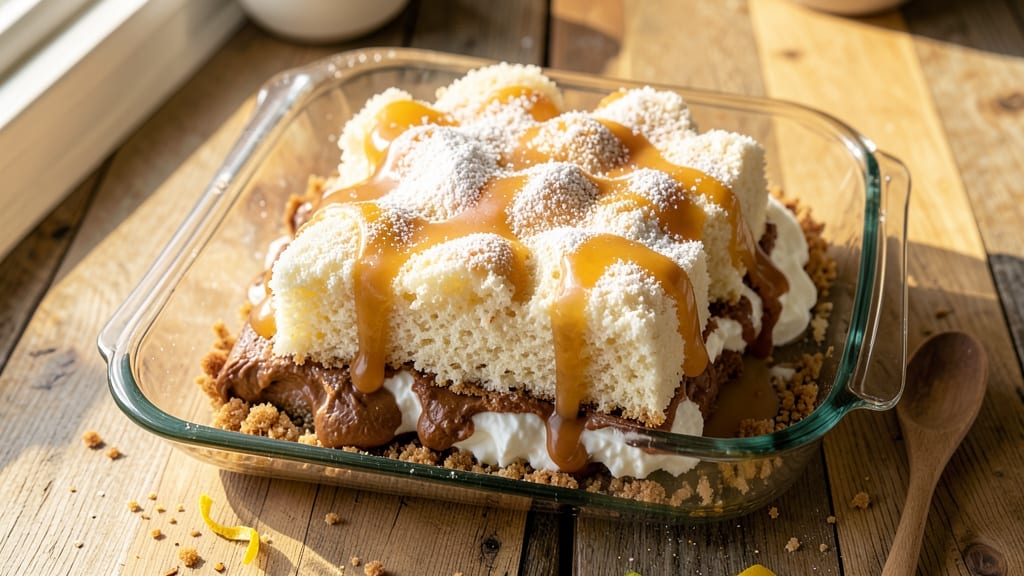 Angel Food Cake Bars Recipe: Light-as-Air Layers With Vanilla Hugs
