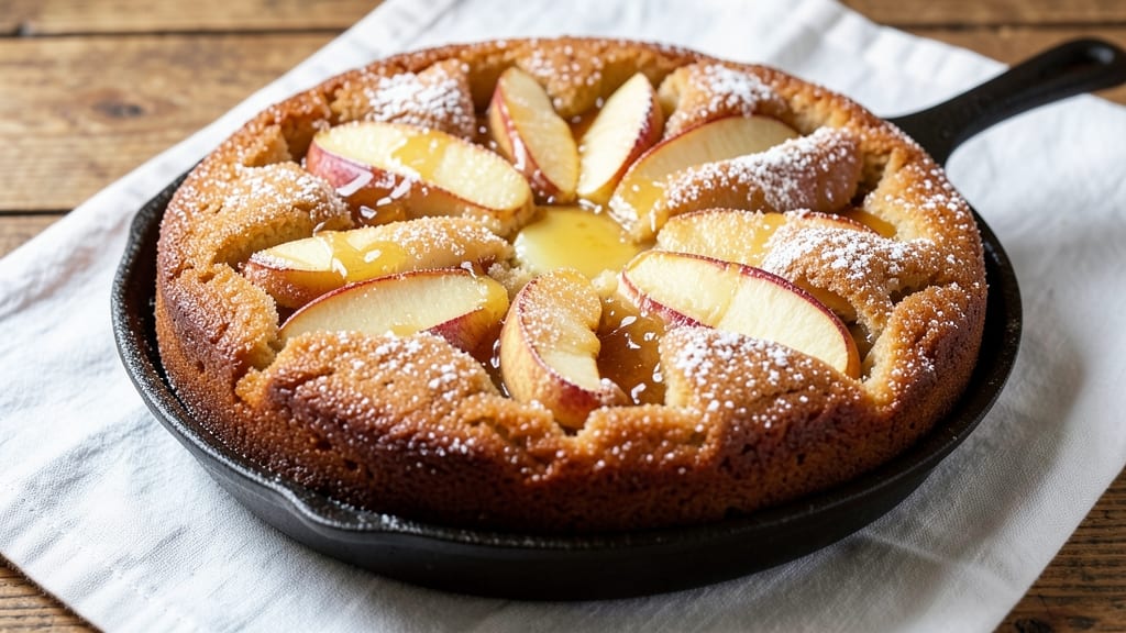Apple Upside Down Cake Recipe UK: Caramelized Apple Crown Over Buttery Vanilla Layers