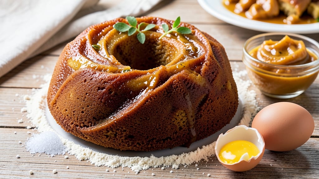 Banana Bundt Cake Recipe With Oil: Golden Crust and Caramelized Banana Swirls