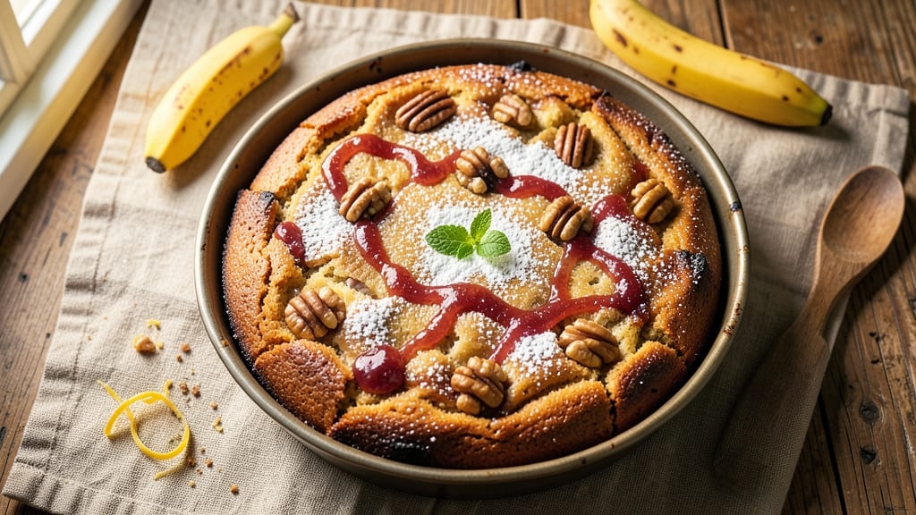 Banana Walnut Cake Recipe Mary Berry: Nutty Crunch and Golden Caramelized Top