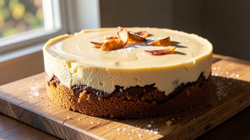Banana Bread Bottom Cheesecake Recipe: Swirled Comfort With Two Iconic Flavors