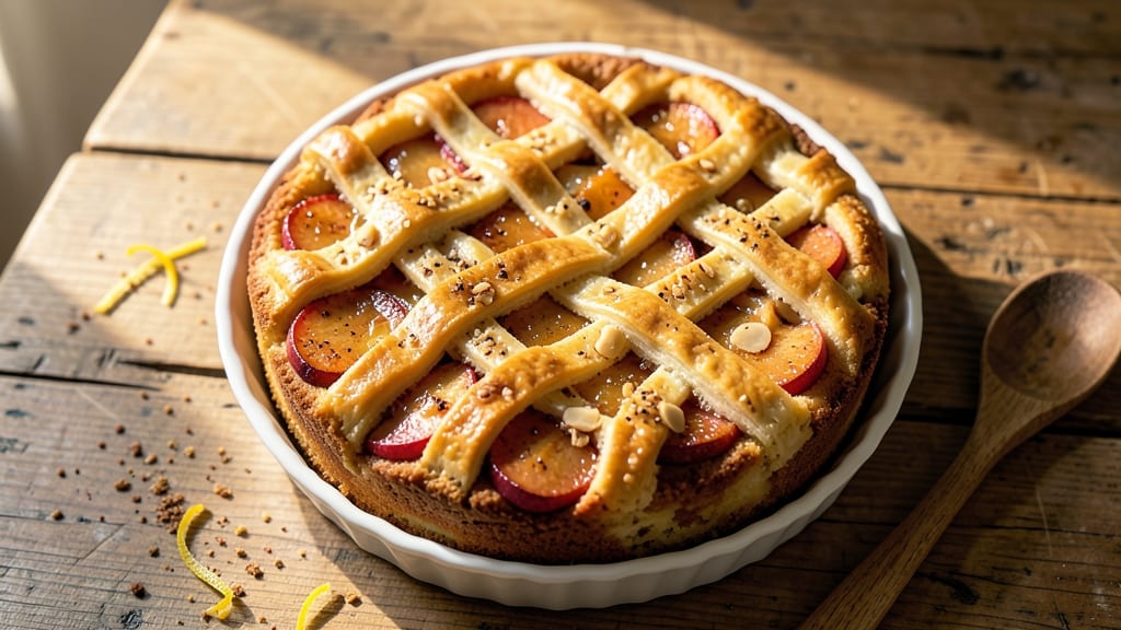 Apple Frangipane Cake Recipe: Buttery Almond Cream Filling Between Flaky Layers