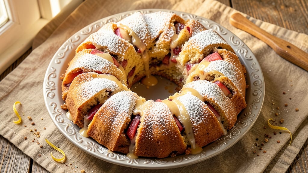 Apple Pie Bundt Cake Recipe: Spiced Rum Streusel Crown Over Caramelized Apple Filling